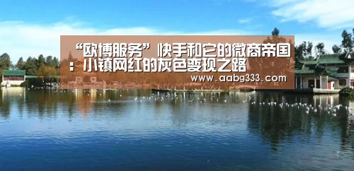 “欧博服务”快手和它的微商帝国:小镇网红的灰色变现之路(图2) abg欧博官网